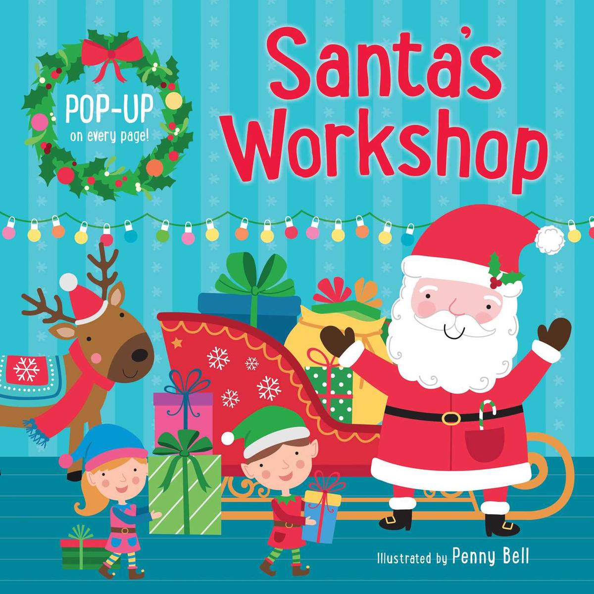Santa's Workshop: Pop-Up Book