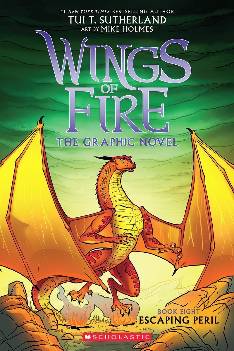 Escaping Peril A Graphic Novel (Wings of Fire Graphic Novel #8)