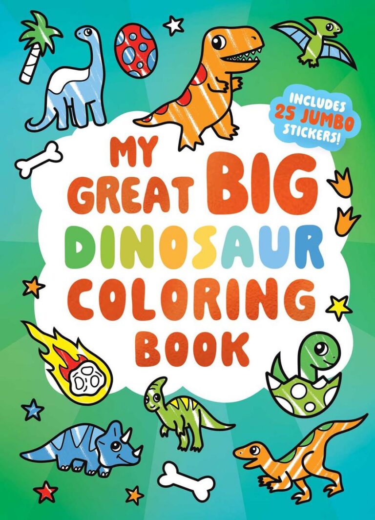 My Great Big Dinosaur Coloring Book