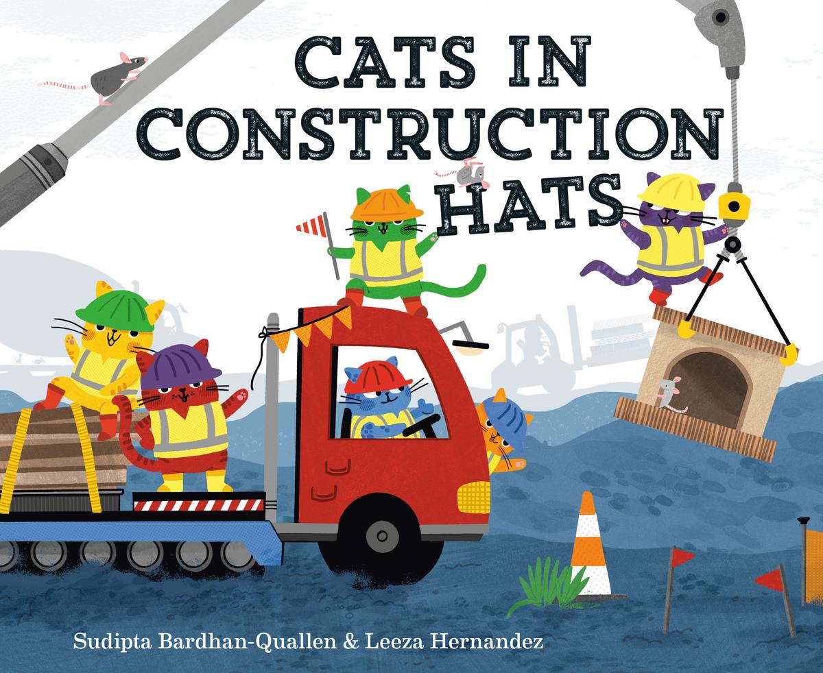 Cats in Construction Hats | Board Book