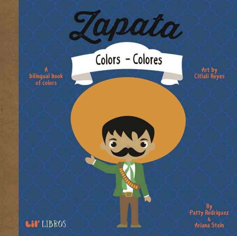 Zapata Colors / Colores (Bilingual: English/Spanish): A Bilingual Book of Colors